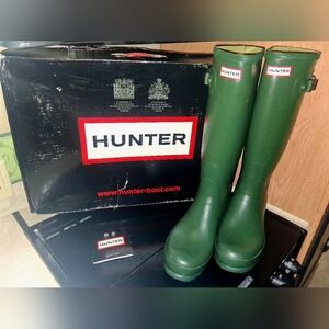 Rare Hunter Norris Field Boots | Vintage Green | Men’s US 12 | With Box